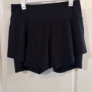 Old Navy Women's Black Athletic Skorts
